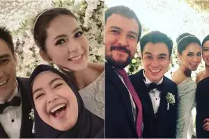 Gaya 25 seleb hadiri resepsi Paula Verhoeven dan Baim Wong