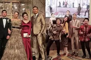 Gaya 10 seleb hadiri pernikahan Lolita Agustine & Benjamin Pandelaki