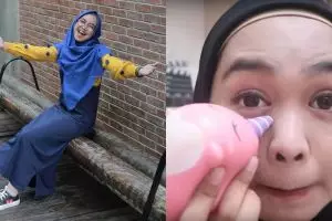 Tutorial makeup nikahan ala Ria Ricis ini endingnya bikin ketawa