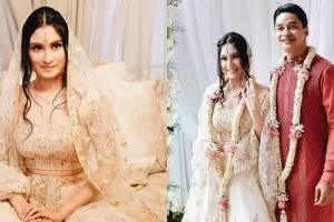 10 Momen lamaran Adly Fairuz & Angbeen Rishi, kental adat India