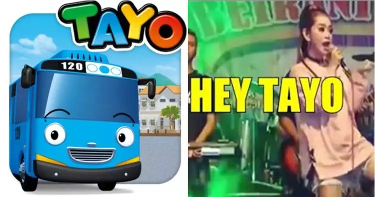Viral lagu 'Hey Tayo' ala dangdut koplo, bikin ngakak