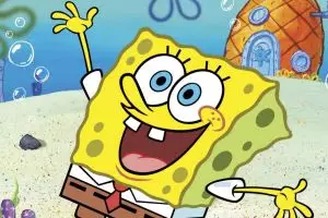 Sketsa asli 10 karakter SpongeBob karya Stephen Hillenburg