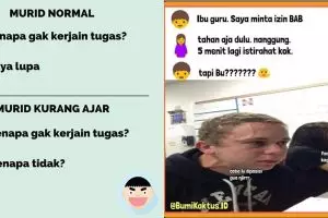 15 Meme lucu kehidupan anak sekolah ini bikin ketawa