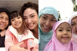 20 Potret kebersamaan Ayu Dewi dengan ibunya semasa hidup
