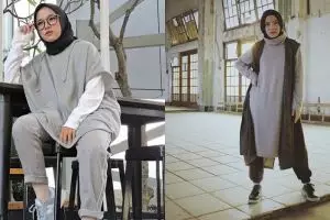12 Inspirasi busana kasual Nissa Sabyan ini simpel tapi kece abis