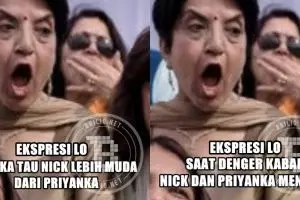 10 Meme lucu nikahan Priyanka Chopra & Nick Jonas, bikin ngakak
