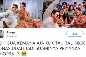 15 Cuitan lucu patah hati karena Nick Jonas menikah ini bikin baper