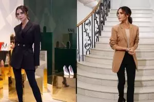 10 Gaya fashion Victoria Beckham ini cocok untuk kerja kantoran