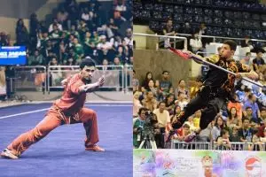 11 Potret Achmad Hulaefi saat di arena wushu, macho abis