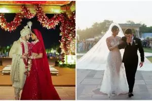 Priyanka Chopra dihadiahi anting Rp 1,1 M dari ibunda Nick Jonas