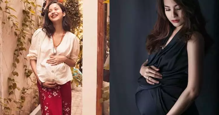 10 Inspirasi gaya busana saat hamil ala seleb Indonesia, bisa ditiru