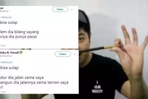 13 Cuitan lucu 'aku bisa sulap' ini endingnya bikin baper