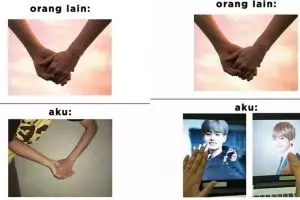 15 Meme lucu aku vs orang lain ini bikin senyum kecut 