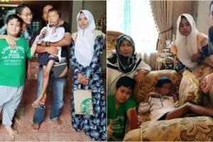 8 Potret haru Inul sambut Azzam bocah disabilitas bersuara emas