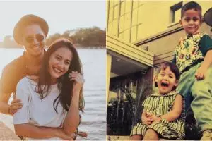 15 Foto masa kecil Pevita Pearce dan Keenan Pearce, gemesin abis