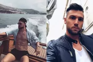 13 Gaya keren Marko Simic di luar lapangan, pamer perut sixpack