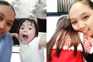 7 Momen kedekatan Gempi & pengasuh barunya, kompak abis