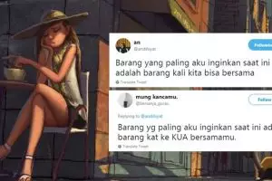 15 Cuitan lucu 'barang yang aku suka' ini endingnya baper