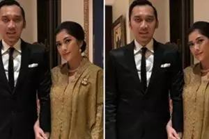 12 Gaya foto keluarga Ibas Yudhoyono & Aliya di berbagai konsep