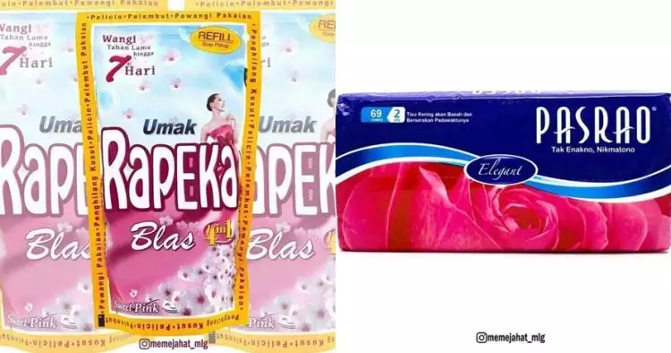 15 Pelesetan merek produk pakai bahasa Jawa ini bikin ngakak
