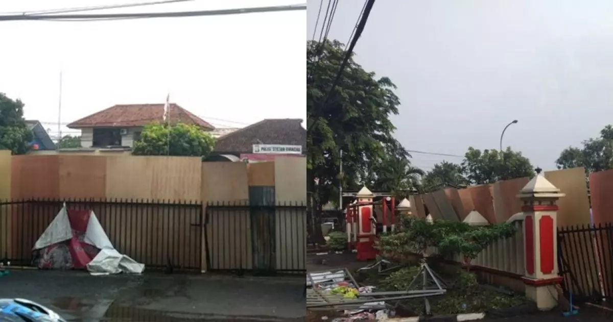 8 Fakta terkini Polsek Ciracas yang dirusak dan dibakar