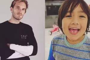10 YouTuber terkaya 2018, peringkat satu usianya 7 tahun