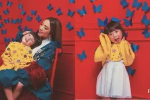 10 Pemotretan Gisel dan Gempi ini ekspresif banget, bikin gemas