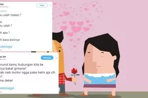 15 Cuitan lucu gagal PDKT ini bikin tersenyum kecut
