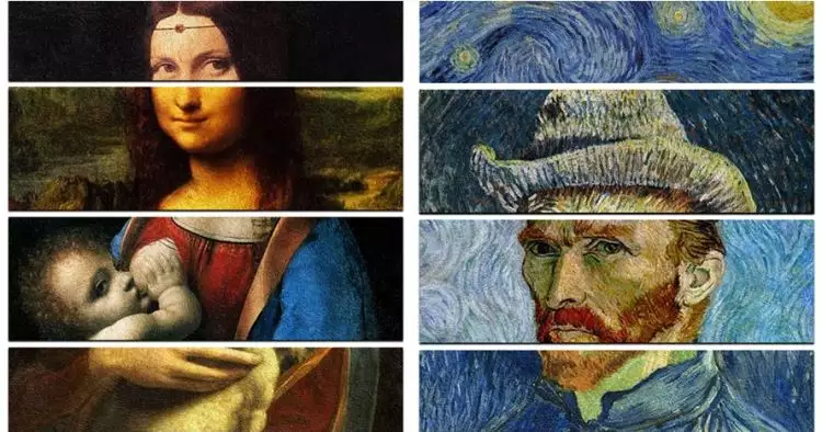 14 Foto kolase lukisan mahal maestro dunia ini bikin takjub