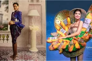 10 Pesona Miss Vietnam di Miss Universe 2018, selalu memukau