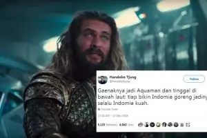 10 Cuitan lucu 'nggak enaknya jadi Aquaman' ini bikin senyum sendiri