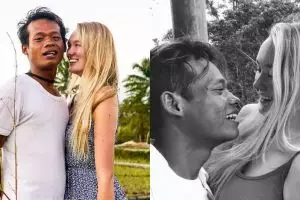 12 Potret kemesraan cowok Muntilan yang nikahi bule cantik