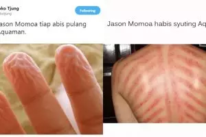 10 Meme lucu Jason Momoa syuting Aquaman ini bikin cekikikan