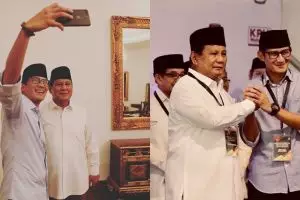 8 Potret masa kecil Prabowo-Sandiaga Uno, bikin pangling