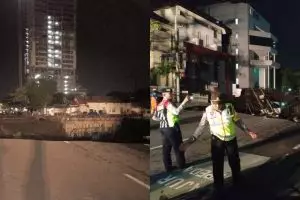 6 Fakta terbaru amblesnya Jalan Gubeng Surabaya