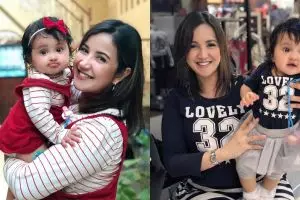 7 Potret Andi Soraya dan baby Kylie kembaran baju, bikin gemes