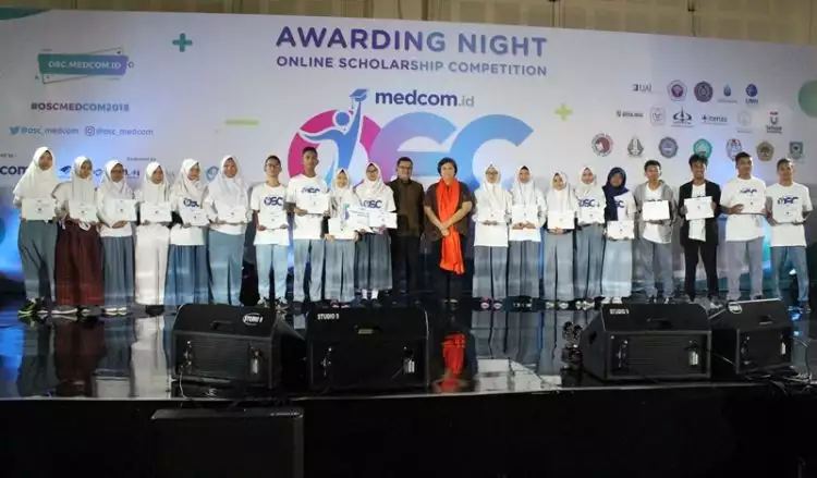 360 Siswa dari seluruh Indonesia ini akhirnya dapat beasiswa OSC 2018