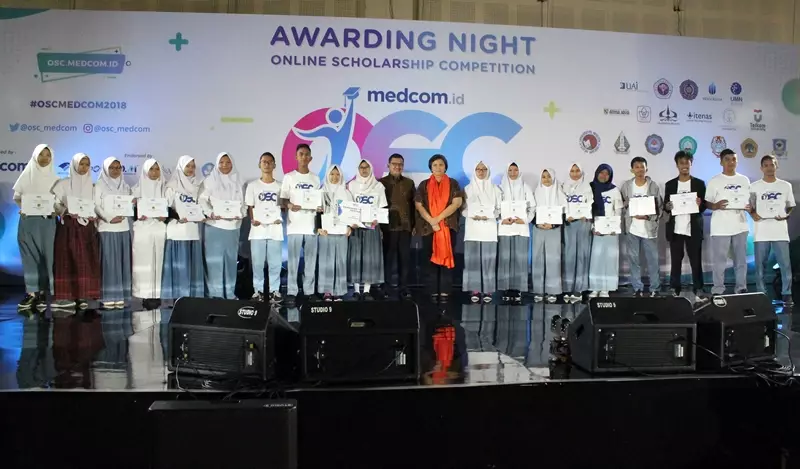 360 Siswa dari seluruh Indonesia ini akhirnya dapat beasiswa OSC 2018