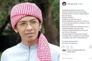 Arie Untung kabarkan Aa Jimmy jadi korban meninggal tsunami Banten