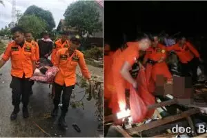 10 Potret situasi evakuasi korban tsunami Banten