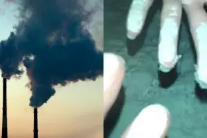 Tutupi dampak polusi, sudut kota ini seluruhnya dicat putih