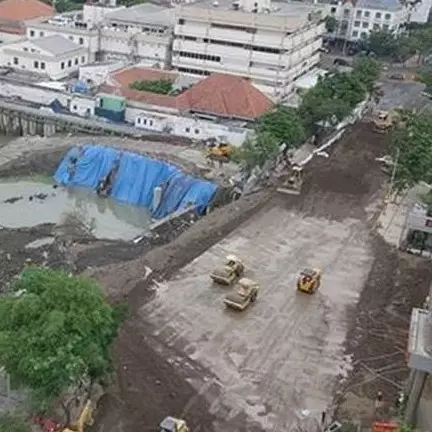 9 Potret terkini Jalan Gubeng Surabaya setelah diperbaiki