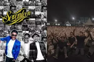 10 Momen Seventeen manggung sebelum tertimpa tsunami Banten
