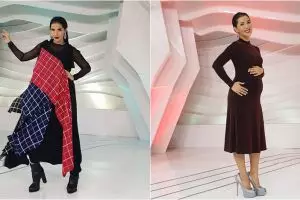 15 Gaya busana hamil ala Nadia Mulya ini kece maksimal