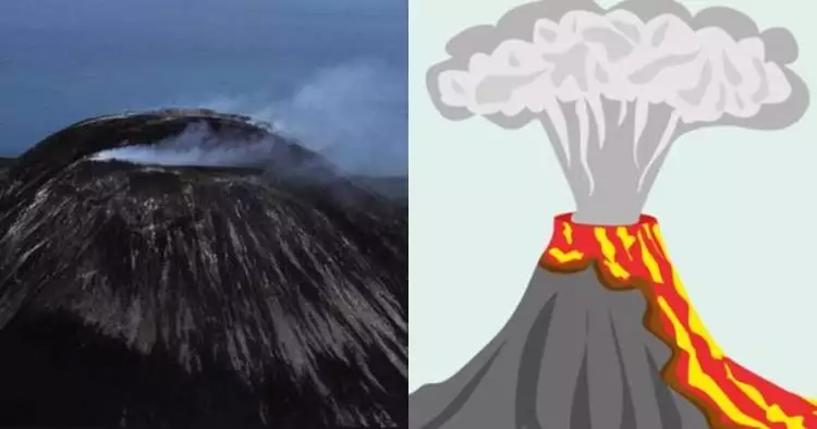 Status Anak Krakatau level 3, ini pengertian 4 level gunung api