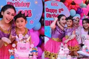 10 Momen meriah perayaan ulang tahun Bilqis anak Ayu Ting Ting