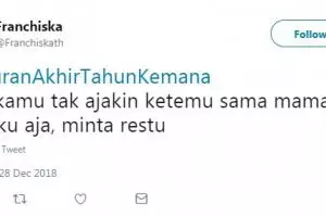 10 Cuitan lucu #LiburanAkhirTahunKemana ini bikin ngakak seharian