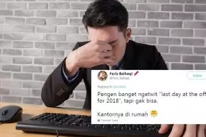 10 Cuitan lucu 'last day at the office' ini bikin senyum kecut