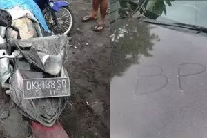 Erupsi Gunung Agung Bali sebabkan hujan abu tipis