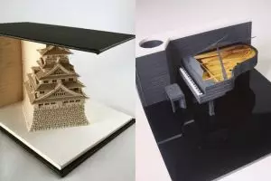 10 Karya seni dari buku memo ini unik, detailnya luar biasa